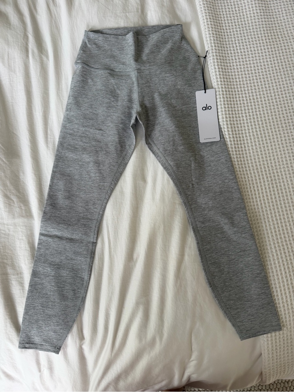 NWT ALO Yoga High-Rise Leggings in Heather Gray